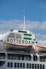 Rotterdam  Niederlande  das Hotelschiff -De Rotterdam-