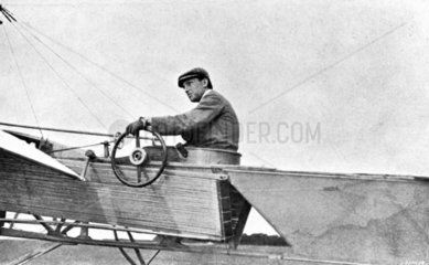 Hubert Latham  French pioneer pilot  c 1909.