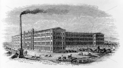 Typical Victorian mill  c 1863.