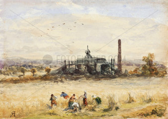 Coal pits near Tranent  Midlothian  Scotland  late 19th century.
