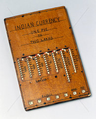 GEM calculator converted for Indian currency  1912.