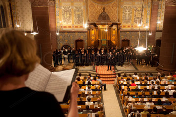 Essen  Deutschland  Konzert des Kirchenchors anlaesslich der Wandelkonzerte der Hochschulchoere