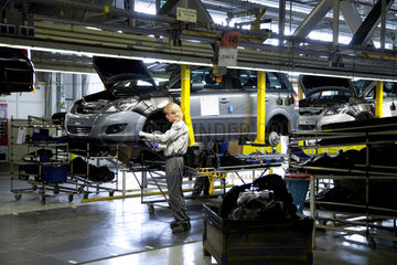 Bochum  Deutschland  Autoproduktion im Opel-Werk Bochum
