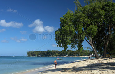 Holetown  Barbados  am Strand von Holetown  St. James Beach