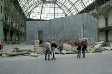 Paris  Frankreich  Kunstwerke von Anselm Kiefer auf der Monumenta 2007