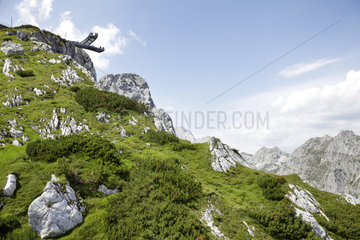 Alpspitze  Deutschland  Aussichtsplattform AlpspiX auf der Alpspitz