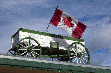 Hazelton  Kanada  kanadische Flagge