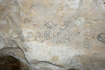 Sanchez  Dominikanische Republik  Cueva de las Linias im Nationalpark Los Haitises