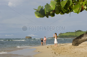 Puerto Plata  Dominikanische Republik  Strand der Clubhotels Riu