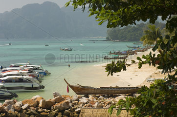 Ao Nang  Thailand  Strand auf Ko Phi Phi Don