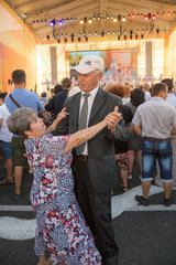 Chisinau  Moldau  Veranstaltung am Tag der Unabhaengigkeit
