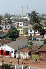 Banjul  Gambia  Blick auf die Stadt