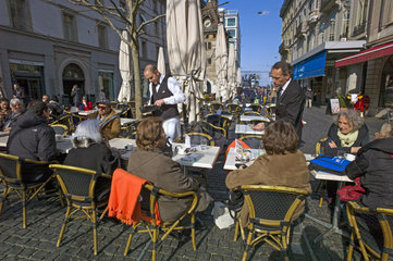 Kaffee in Genf