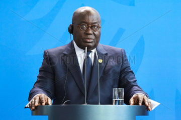 Berlin  Deutschland - Der Praesident der Republik Ghana Nana Addo Dankwa.