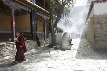 Lhasa  Kloster Mindroling