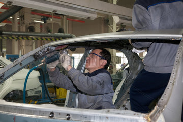 Peking  Mercedes-Benz C-Klasse Produktion.