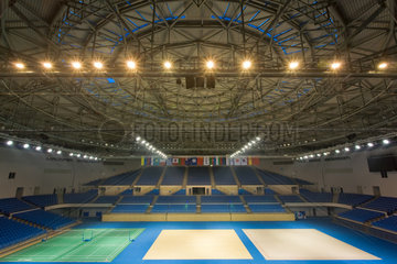 Peking  Sporthalle der UNI fuer Wissenschaft und Technologie