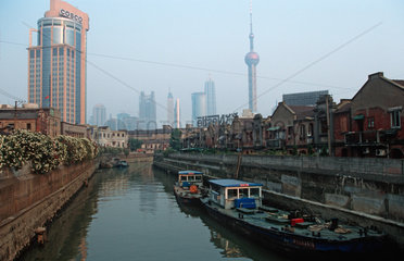 Shanghai  Strassenszene