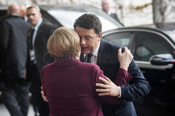 Merkel + Renzi