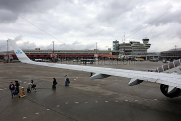 Berlin  Deutschland - Ansicht des Flughafen Berlin-Tegel
