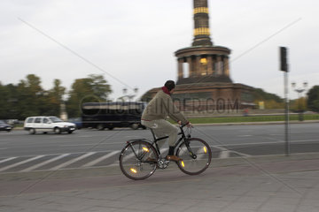 Fahrradfahrer in Berlin