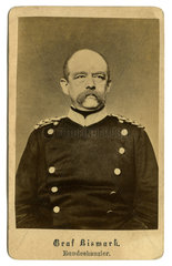 Otto Graf Bismarck  Bundeskanzler  1866