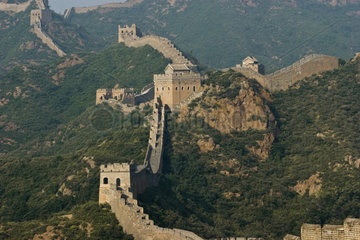 Jinshanling   Ruinen von der Grossen Chinesischen Mauer