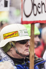 Demonstration gegen S21 - Stuttgart 21