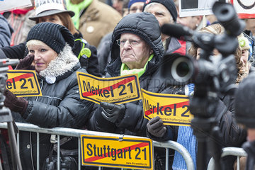 Demonstration gegen S21 - Stuttgart 21