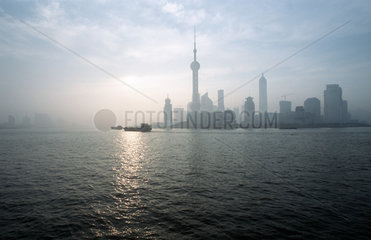 Shanghai  Pudong Skyline