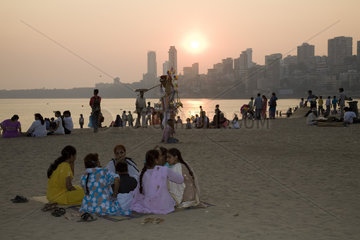 Mumbai  Chowpatty Beach