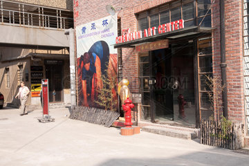 Shanghai  Kuenstlerviertel M50.