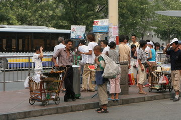Strassenszene in Beijing