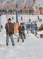 Skifahren in China