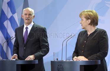 Papandreou + Merkel
