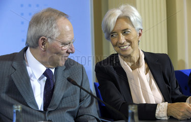Schaeuble + Lagarde