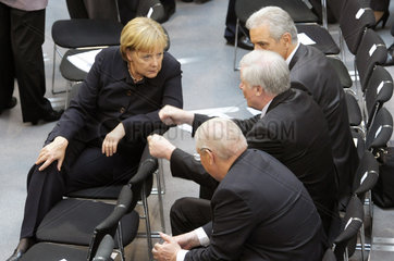 Merkel + Seehofer + Tillich