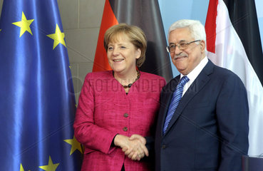 Merkel + Abbas