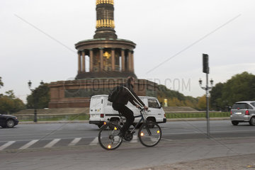 Fahrradfahrer in Berlin
