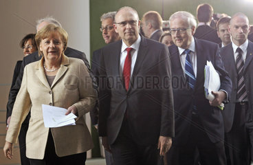 Merkel + Sellering + Bruederle