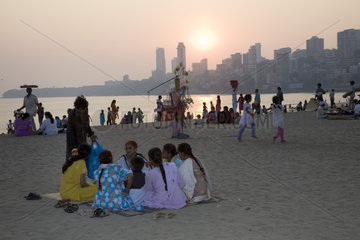 Mumbai  Chowpatty Beach