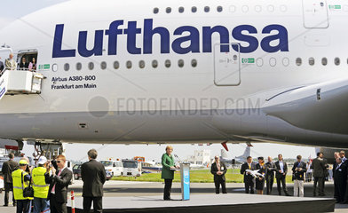 Merkel + A380