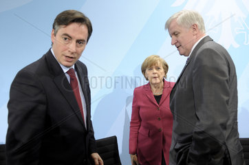 McAllister + Merkel + Seehofer