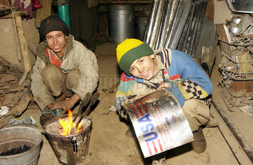 Kinder bei der Arbeit in Kunduz