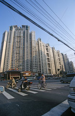 Shanghai  Strassenverkehr