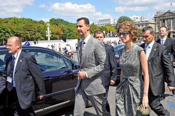 Bashar Al-Assad + Frau