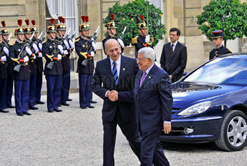 Olmert + Abbas