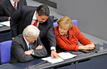 Steinmeier + Gabriel + Merkel