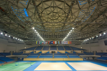 Peking  Sporthalle der UNI fuer Wissenschaft und Technologie