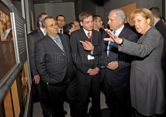 Barak + Neumaerker + Netanyahu + Merkel